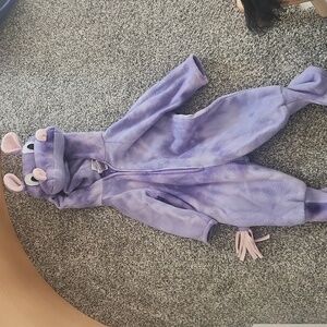 Purple Hippo 2T Halloween Costume